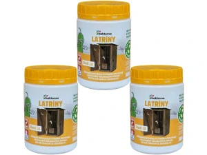 Bacti LA - Bakterie do latríny 0,5kg - Výhodné balení 3 ks za 735,-Kč